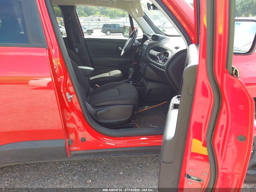 2018 Jeep Renegade VIN ZACCJABB3JPJ03131 IAAI salvage auction — FRONT END, Salvage (Louisiana), sold $2,050 on 2026-08-10 (photo 5)