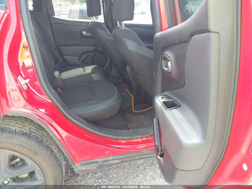 2018 Jeep Renegade VIN ZACCJABB3JPJ03131 IAAI salvage auction — FRONT END, Salvage (Louisiana), sold $2,050 on 2026-08-10 (photo 8)