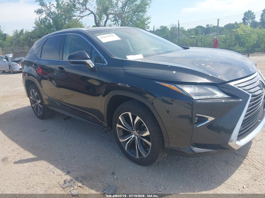 2017 Lexus Rx VIN 2T2ZZMCA0HC064156 IAAI salvage auction — FRONT END, Clear (Wisconsin), sold $7,300 on 2026-07-28 (photo 1)