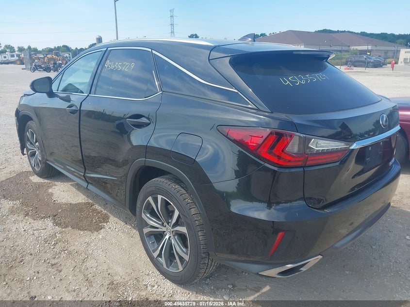 2017 Lexus Rx VIN 2T2ZZMCA0HC064156 IAAI salvage auction — FRONT END, Clear (Wisconsin), sold $7,300 on 2026-07-28 (photo 3)