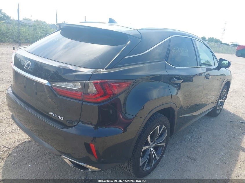 2017 Lexus Rx VIN 2T2ZZMCA0HC064156 IAAI salvage auction — FRONT END, Clear (Wisconsin), sold $7,300 on 2026-07-28 (photo 4)