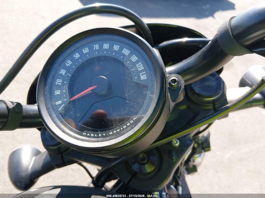 2022 Harley-davidson Nightster VIN 1HD1ZH117NB323794 IAAI salvage auction — LEFT FRONT, Wait Title, sold $25 on 2026-10-02 (photo 7)