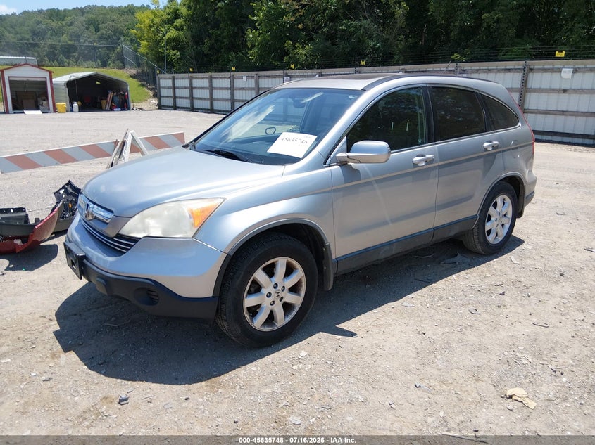 2007 Honda Cr-v VIN JHLRE487X7C042897 IAAI salvage auction — WATER/FLOOD, Salvage (Tennessee), sold $25 on 2026-07-29 (photo 2)