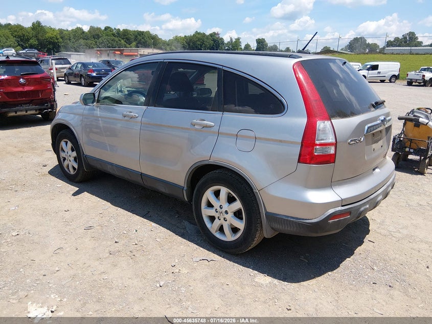 2007 Honda Cr-v VIN JHLRE487X7C042897 IAAI salvage auction — WATER/FLOOD, Salvage (Tennessee), sold $25 on 2026-07-29 (photo 3)