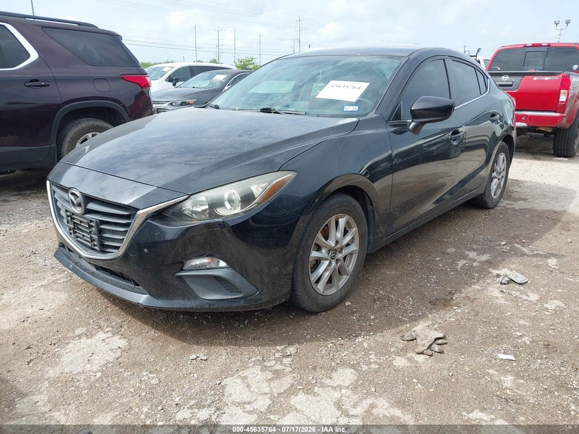 2016 Mazda 3 VIN JM1BM1U76G1305873 IAAI salvage auction — NORMAL WEAR, Original (Texas), sold $1,150 on 2026-07-29 (photo 2)