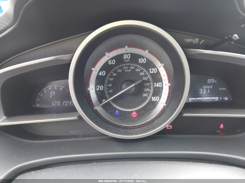 2016 Mazda 3 VIN JM1BM1U76G1305873 IAAI salvage auction — NORMAL WEAR, Original (Texas), sold $1,150 on 2026-07-29 (photo 7)