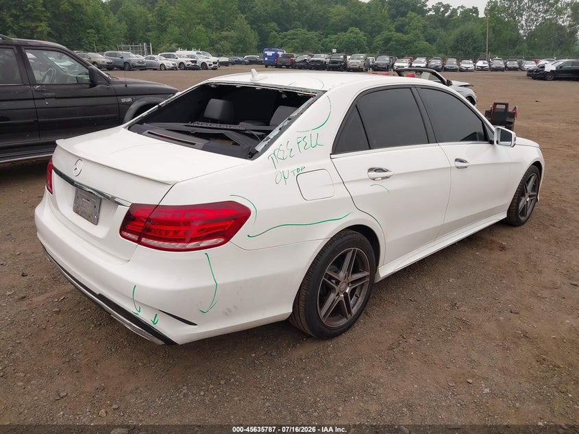 2015 Mercedes-benz E-klasse VIN WDDHF9HB2FB102625 IAAI salvage auction — REAR END, Salvage (Idaho), sold $5,350 on 2026-08-12 (photo 4)