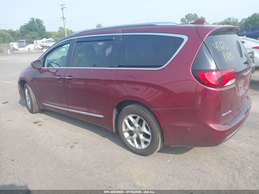 2019 Chrysler Pacifica VIN 2C4RC1EGXKR589920 IAAI salvage auction — SIDE, Salvage Title, sold $4,250 on 2026-07-31 (photo 3)