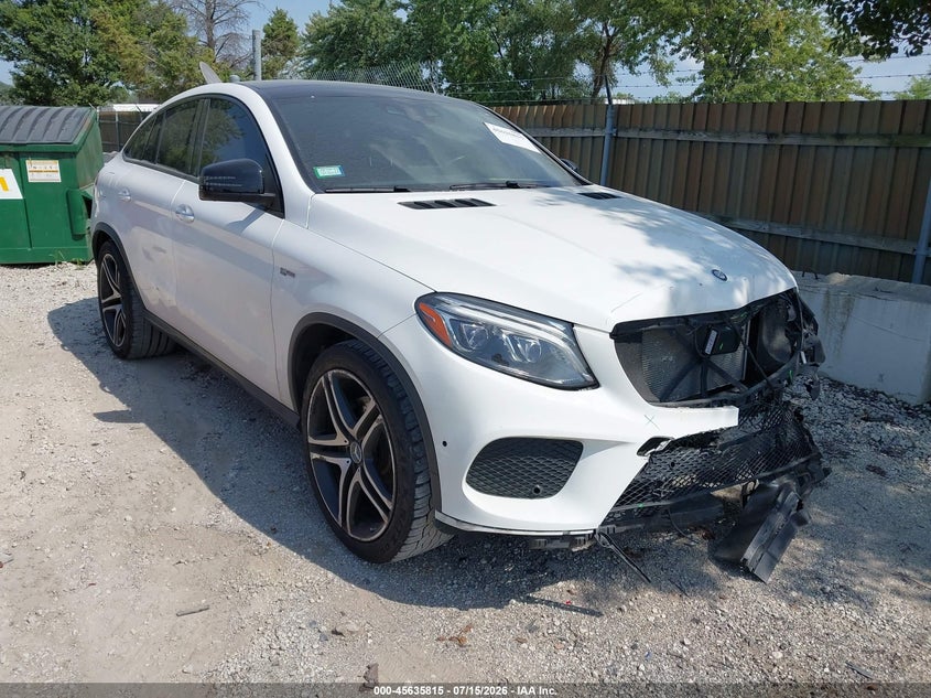 2017 Mercedes-benz Amg gle coupe VIN 4JGED6EB3HA057706 — IAAI salvage auction photo