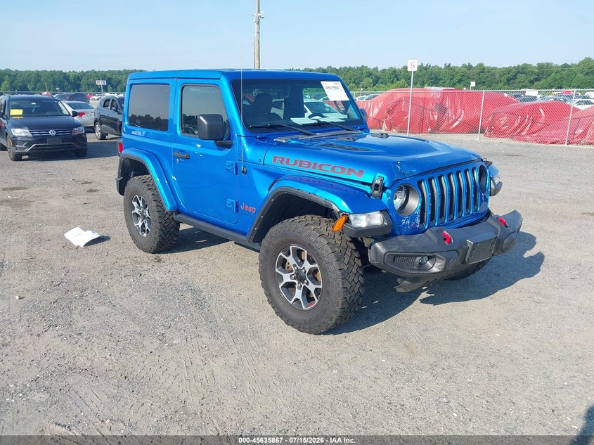 2022 Jeep Wrangler / VIN 1C4HJXCN5NW174148 — IAAI salvage auction photo