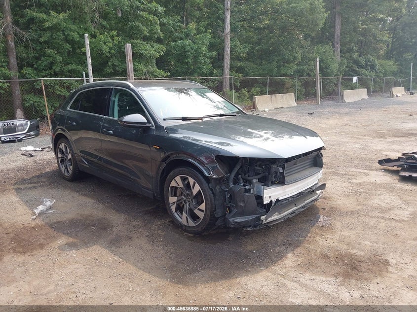 2021 Audi E-tron VIN WA1LAAGE7MB010742 — IAAI salvage auction photo