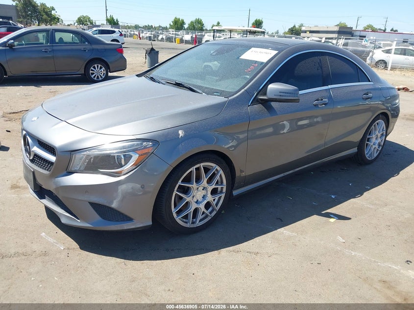 2014 Mercedes-benz Cla-klasse VIN WDDSJ4EB6EN057388 IAAI salvage auction — NORMAL WEAR, Salvage Title, sold $675 on 2026-07-29 (photo 2)