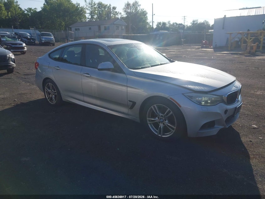 2014 BMW 3 series VIN WBA3X5C59ED558164 IAAI salvage auction — NORMAL WEAR, Clear (Pennsylvania), sold $125 on 2026-07-28 (photo 1)