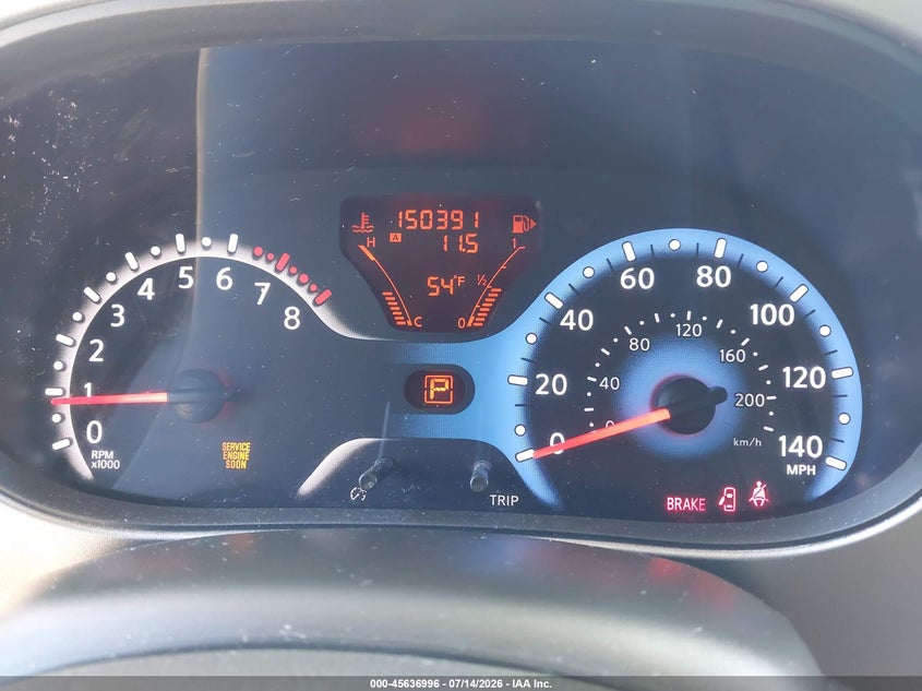2009 Nissan Cube VIN JN8AZ28R69T119163 IAAI salvage auction — NORMAL WEAR, Clear (Washington), sold $475 on 2026-07-29 (photo 7)