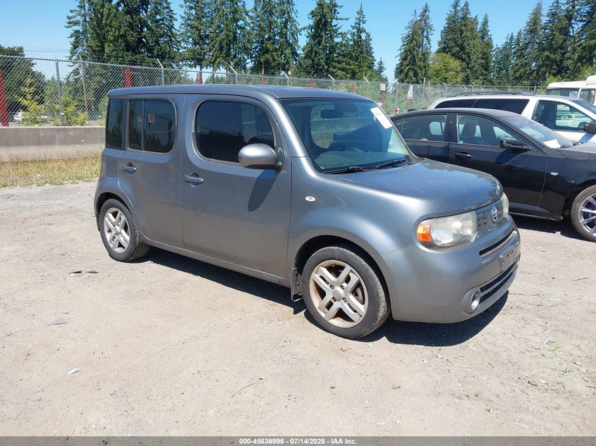 2009 Nissan Cube VIN JN8AZ28R69T119163 IAAI salvage auction — NORMAL WEAR, Clear (Washington), sold $475 on 2026-07-29 (photo 1)