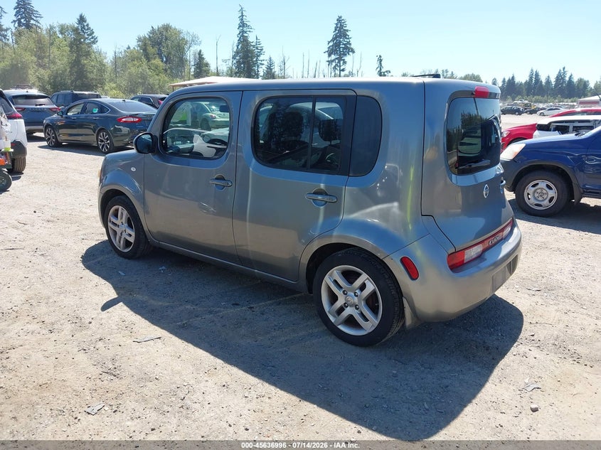 2009 Nissan Cube VIN JN8AZ28R69T119163 IAAI salvage auction — NORMAL WEAR, Clear (Washington), sold $475 on 2026-07-29 (photo 3)