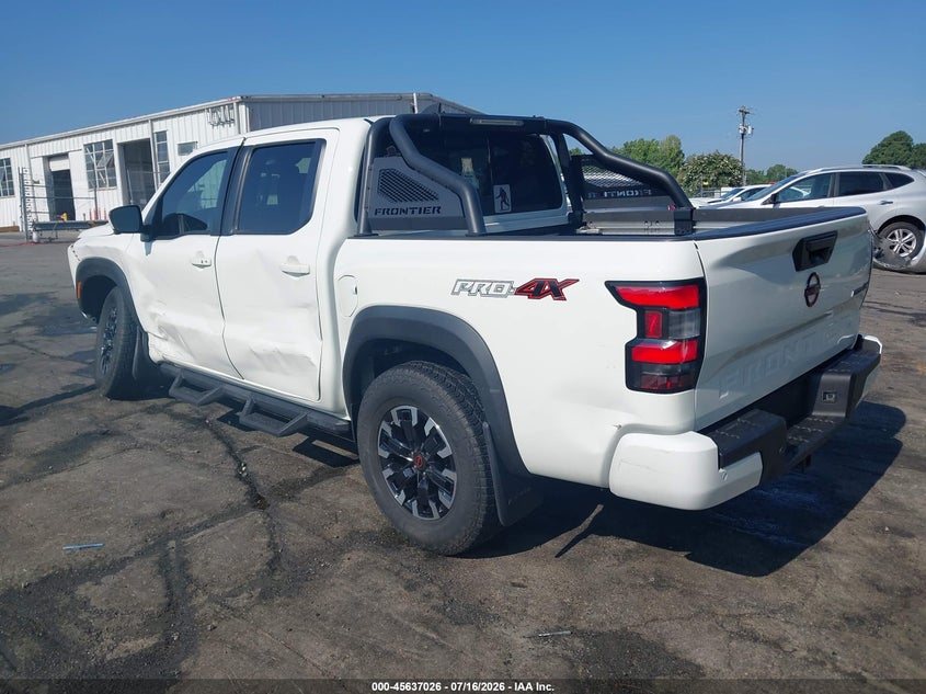 2023 Nissan Navara (frontier) VIN 1N6ED1EK6PN607122 IAAI salvage auction — SIDE, Wait Title, sold $13,100 on 2026-08-20 (photo 3)
