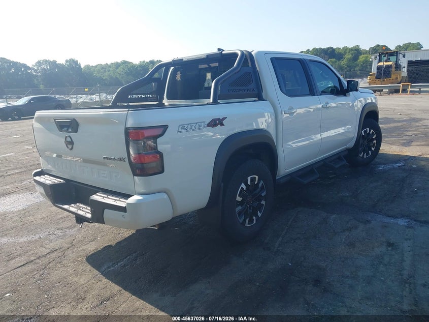 2023 Nissan Navara (frontier) VIN 1N6ED1EK6PN607122 IAAI salvage auction — SIDE, Wait Title, sold $13,100 on 2026-08-20 (photo 4)