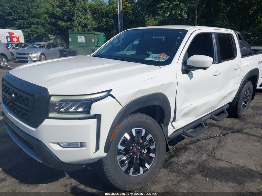 2023 Nissan Navara (frontier) VIN 1N6ED1EK6PN607122 IAAI salvage auction — SIDE, Wait Title, sold $13,100 on 2026-08-20 (photo 6)