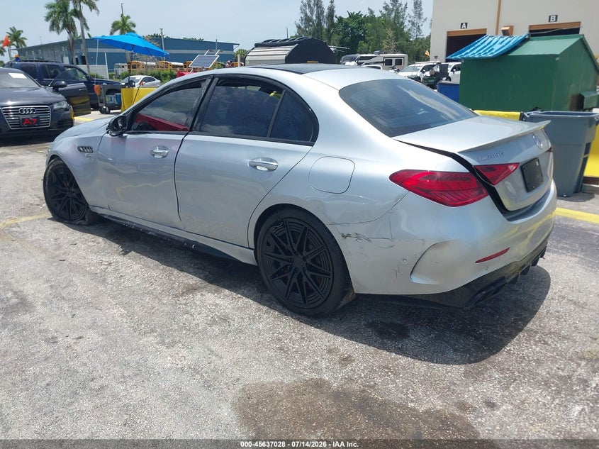 2024 Mercedes-benz C-klasse VIN W1KAF8AB9RR186055 IAAI salvage auction — ALL OVER, Rebuildable (Florida), sold $23,250 on 2026-07-30 (photo 3)