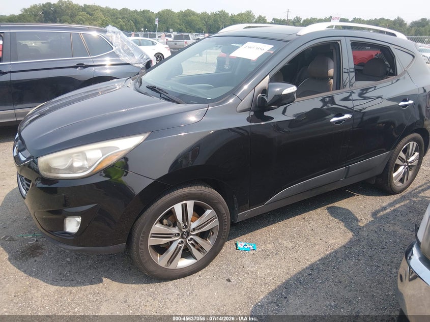 2015 Hyundai Tucson VIN KM8JUCAG6FU974939 IAAI salvage auction — NORMAL WEAR, Clear (Maryland), sold $1,300 on 2026-07-20 (photo 2)