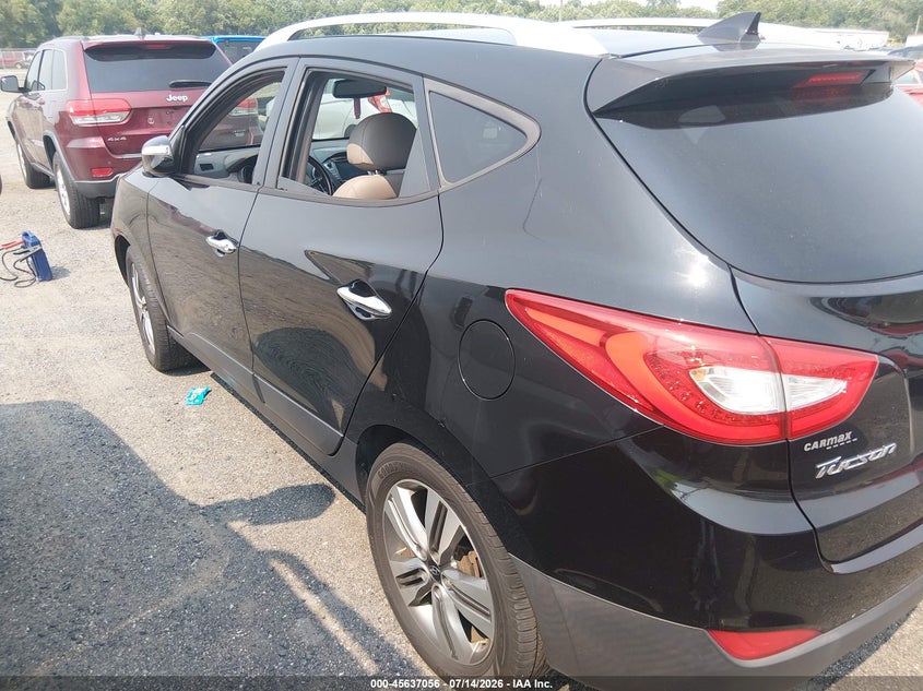2015 Hyundai Tucson VIN KM8JUCAG6FU974939 IAAI salvage auction — NORMAL WEAR, Clear (Maryland), sold $1,300 on 2026-07-20 (photo 3)