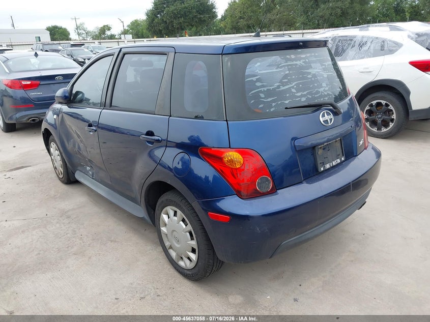 2005 Scion Xa VIN JTKKT624950123489 IAAI salvage auction — SIDE, Original (Texas), sold $675 on 2026-08-22 (photo 3)