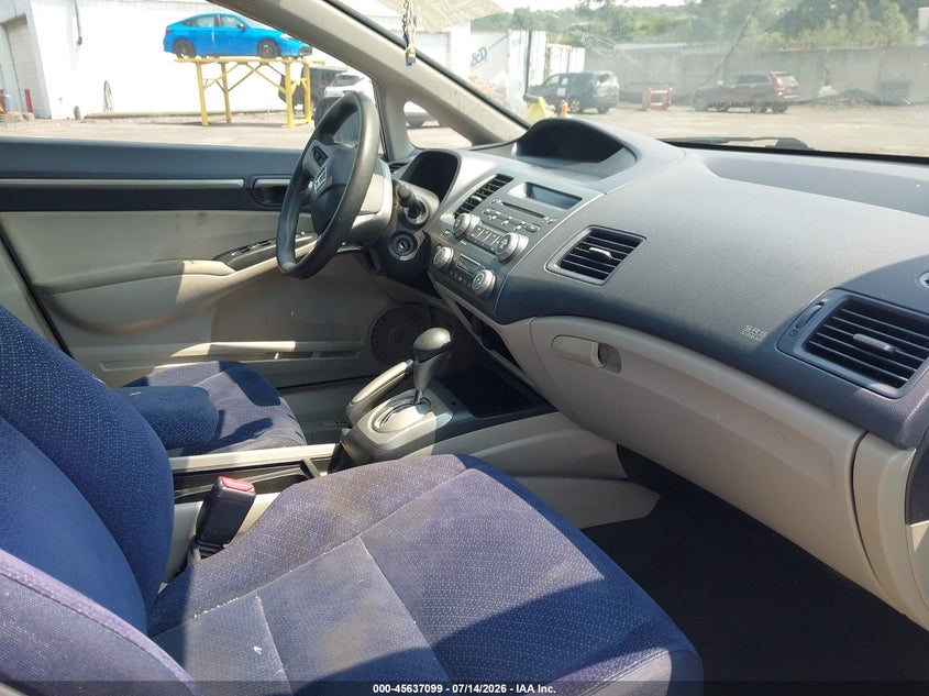 2008 Honda Civic hybrid VIN JHMFA36208S009281 IAAI salvage auction — NORMAL WEAR, Clear (Pennsylvania), sold $25 on 2026-07-21 (photo 5)