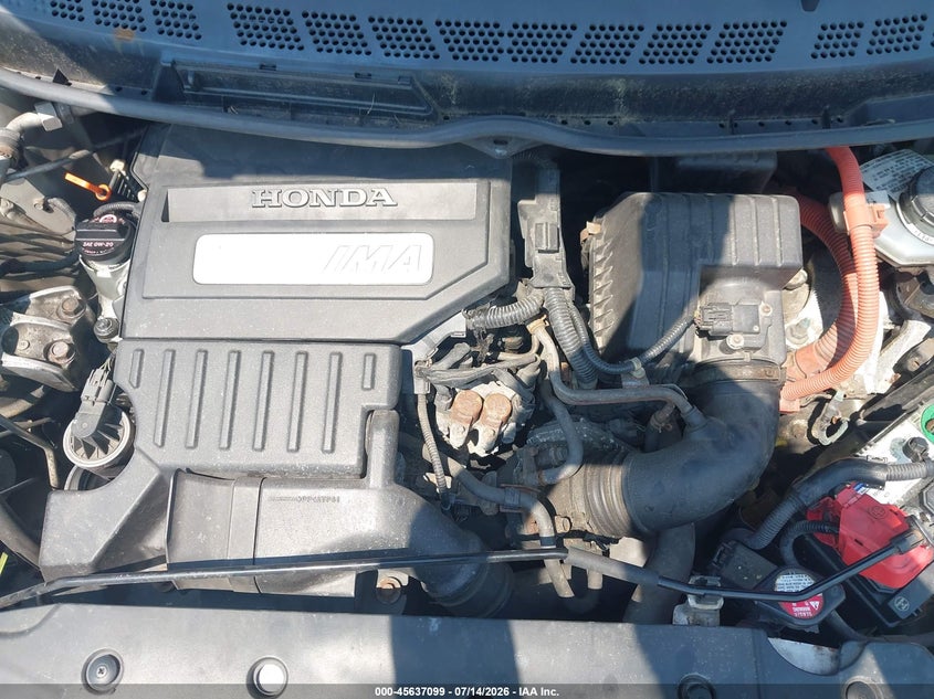 2008 Honda Civic hybrid VIN JHMFA36208S009281 IAAI salvage auction — NORMAL WEAR, Clear (Pennsylvania), sold $25 on 2026-07-21 (photo 6)