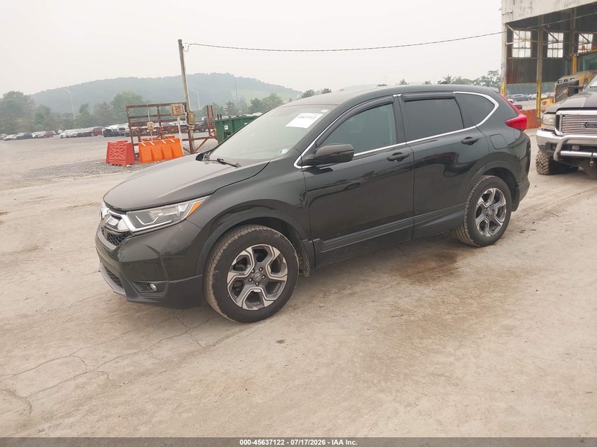2017 Honda Cr-v VIN 5J6RW2H53HL019826 IAAI salvage auction — REAR END, Salvage Title, sold $8,100 on 2026-07-25 (photo 2)