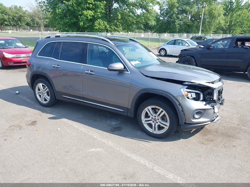 2020 Mercedes-benz Glb VIN WDC4M4HB8LW007003 — IAAI salvage auction photo