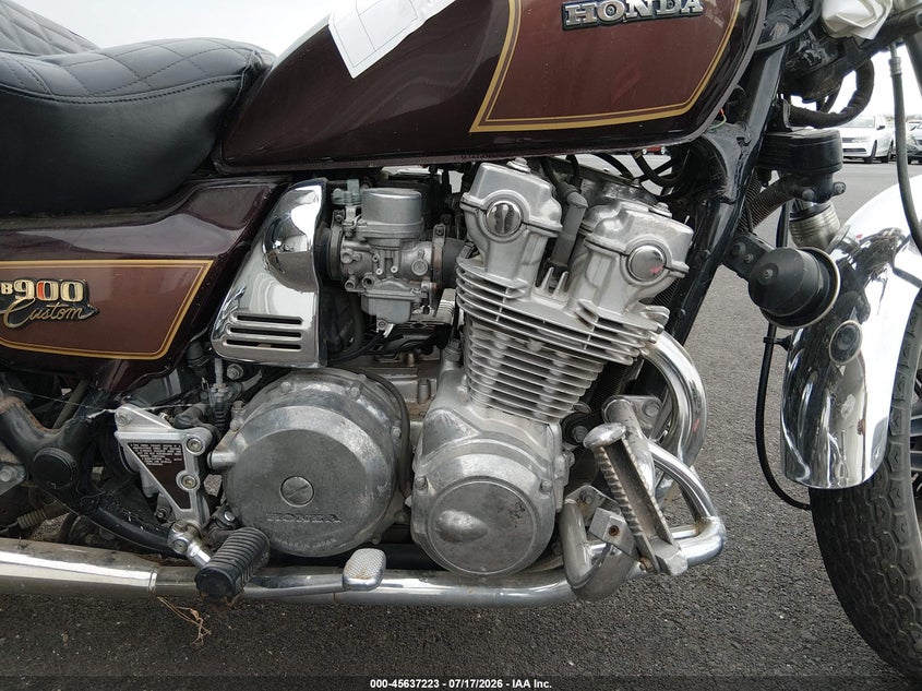 1981 Honda Cb900 VIN JH2SC0409BC103792 IAAI salvage auction — NORMAL WEAR, Clear (Utah), sold $75 on 2026-07-24 (photo 8)