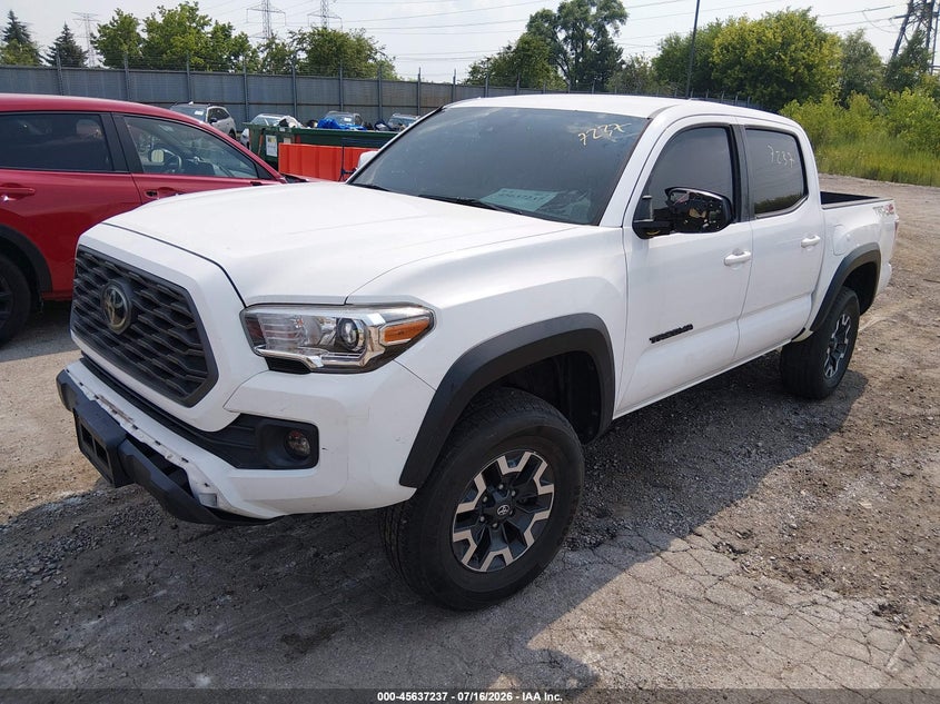 2021 Toyota Tacoma VIN 5TFCZ5AN4MX258769 IAAI salvage auction — FRONT END, Salvage (Louisiana), sold $3,650 on 2026-07-29 (photo 2)