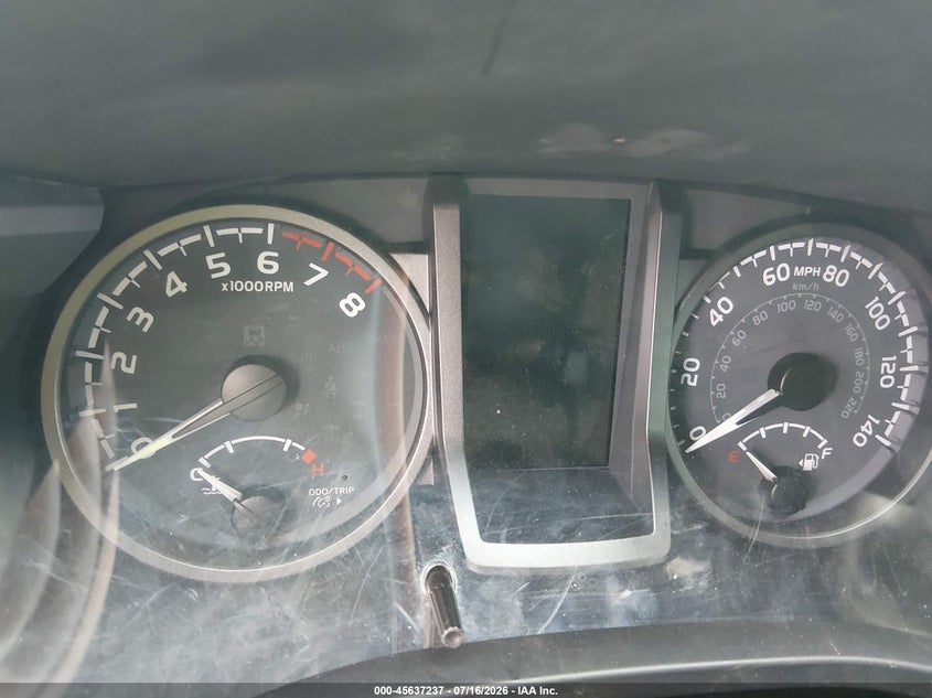 2021 Toyota Tacoma VIN 5TFCZ5AN4MX258769 IAAI salvage auction — FRONT END, Salvage (Louisiana), sold $3,650 on 2026-07-29 (photo 7)