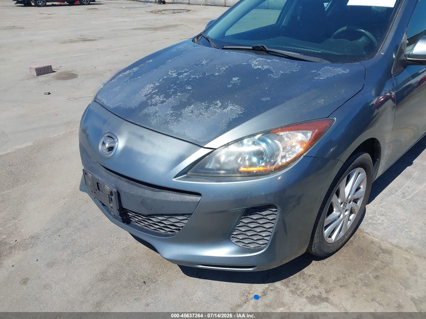 2012 Mazda 3 VIN JM1BL1V8XC1546484 IAAI salvage auction — NORMAL WEAR, Salvage Title, sold $325 on 2026-07-29 (photo 6)