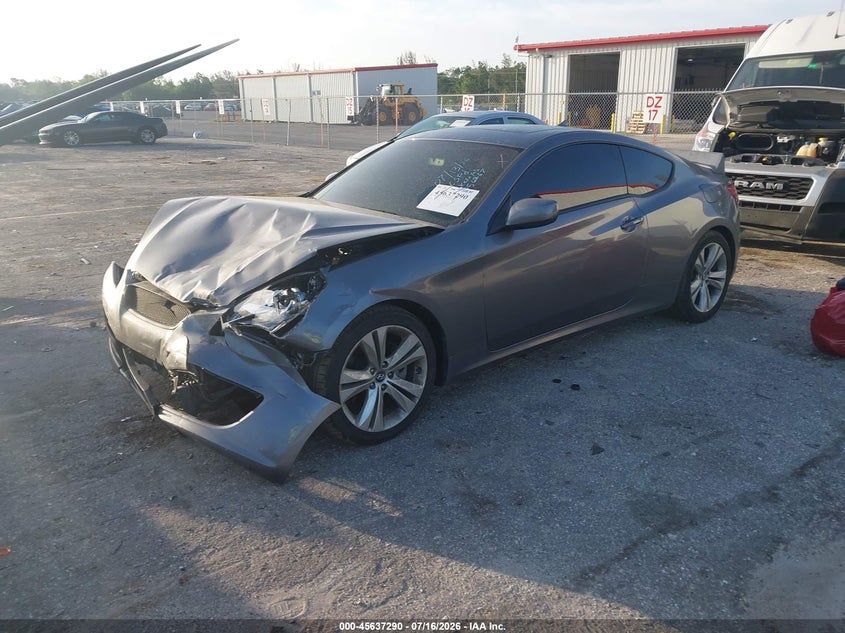 2011 Hyundai Genesis VIN KMHHT6KD6BU056867 IAAI salvage auction — FRONT END, Rebuildable (Florida), sold $600 on 2026-08-31 (photo 2)
