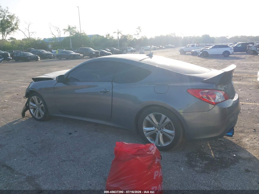2011 Hyundai Genesis VIN KMHHT6KD6BU056867 IAAI salvage auction — FRONT END, Rebuildable (Florida), sold $600 on 2026-08-31 (photo 3)