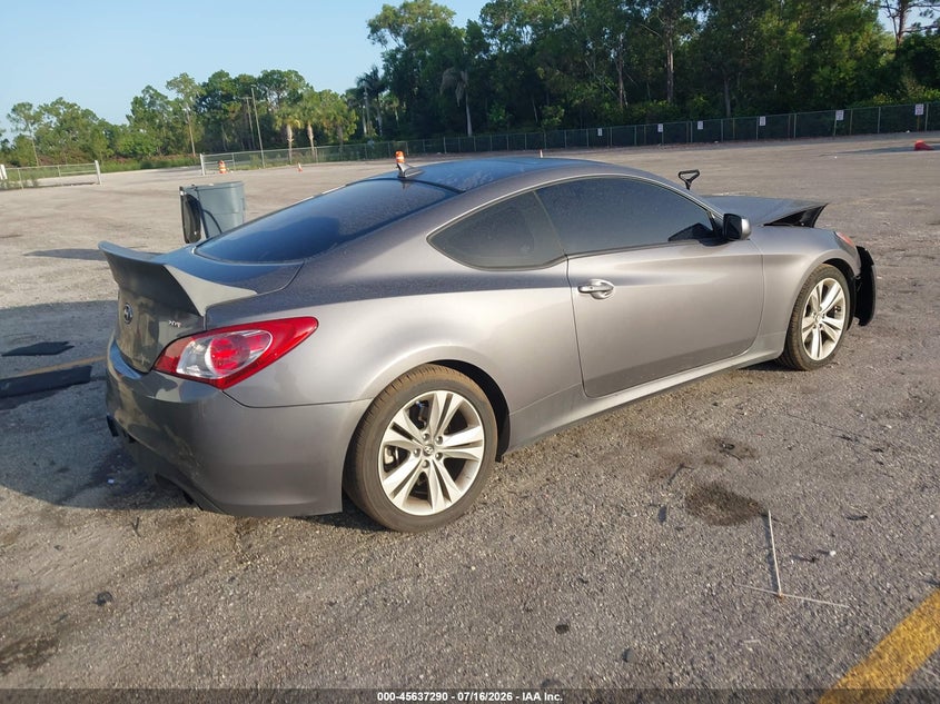 2011 Hyundai Genesis VIN KMHHT6KD6BU056867 IAAI salvage auction — FRONT END, Rebuildable (Florida), sold $600 on 2026-08-31 (photo 4)