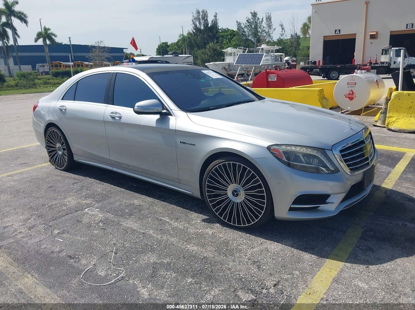 2014 Mercedes-benz S-klasse VIN WDDUG8CB0EA006560 IAAI salvage auction — TRANSMISSION, Salvage (Florida), sold $3,800 on 2026-07-30 (photo 1)