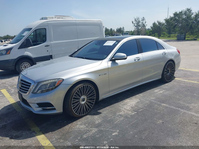 2014 Mercedes-benz S-klasse VIN WDDUG8CB0EA006560 IAAI salvage auction — TRANSMISSION, Salvage (Florida), sold $3,800 on 2026-07-30 (photo 2)