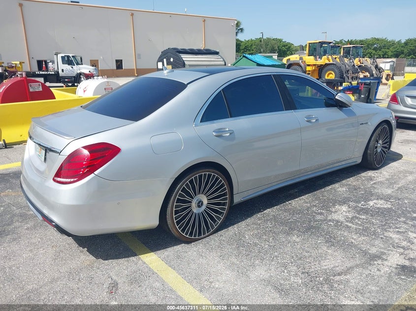 2014 Mercedes-benz S-klasse VIN WDDUG8CB0EA006560 IAAI salvage auction — TRANSMISSION, Salvage (Florida), sold $3,800 on 2026-07-30 (photo 4)