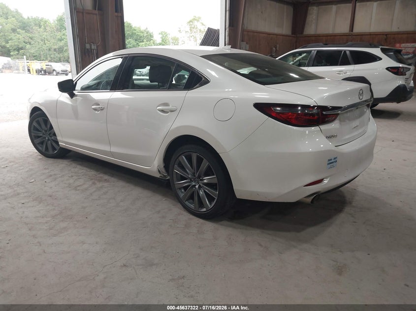 2021 Mazda 6 VIN JM1GL1TY3M1611962 IAAI salvage auction — LEFT REAR, Mv-907A (New York), sold $5,400 on 2026-07-19 (photo 3)