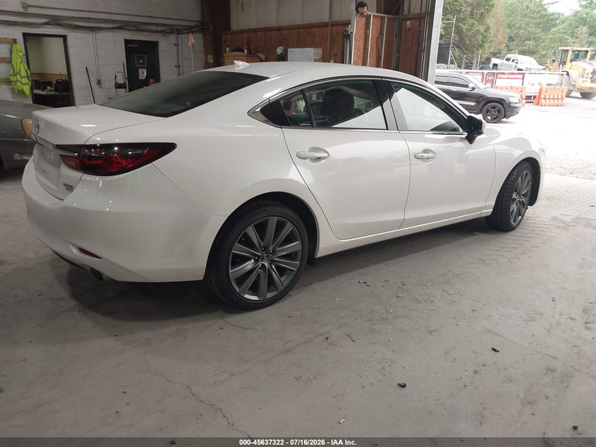 2021 Mazda 6 VIN JM1GL1TY3M1611962 IAAI salvage auction — LEFT REAR, Mv-907A (New York), sold $5,400 on 2026-07-19 (photo 4)