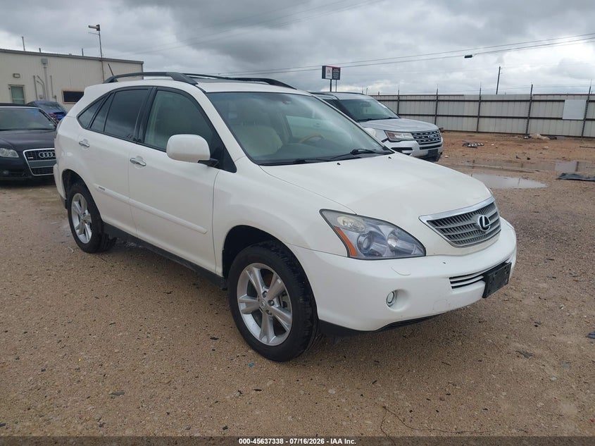 2008 Lexus Rx 400h VIN JTJHW31U282068303 IAAI salvage auction — NORMAL WEAR, Original (Texas), sold $125 on 2026-07-30 (photo 1)