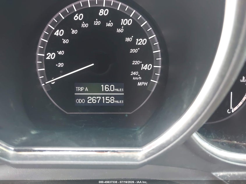 2008 Lexus Rx 400h VIN JTJHW31U282068303 IAAI salvage auction — NORMAL WEAR, Original (Texas), sold $125 on 2026-07-30 (photo 7)