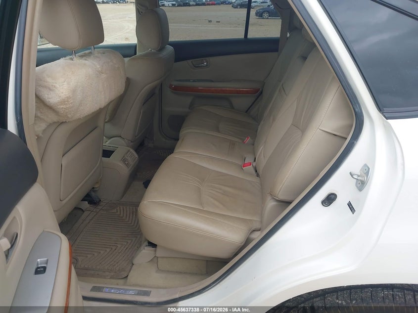 2008 Lexus Rx 400h VIN JTJHW31U282068303 IAAI salvage auction — NORMAL WEAR, Original (Texas), sold $125 on 2026-07-30 (photo 8)