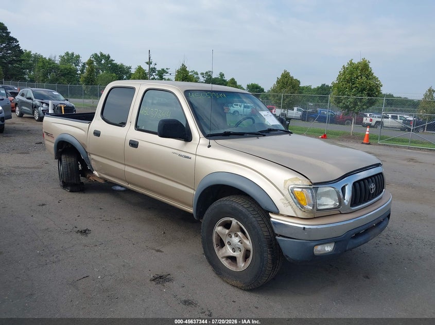 2002 Toyota Tacoma VIN 5TEHN72N82Z043607 IAAI salvage auction — REAR END, Salvage (Virginia), sold $1,900 on 2026-07-31 (photo 1)