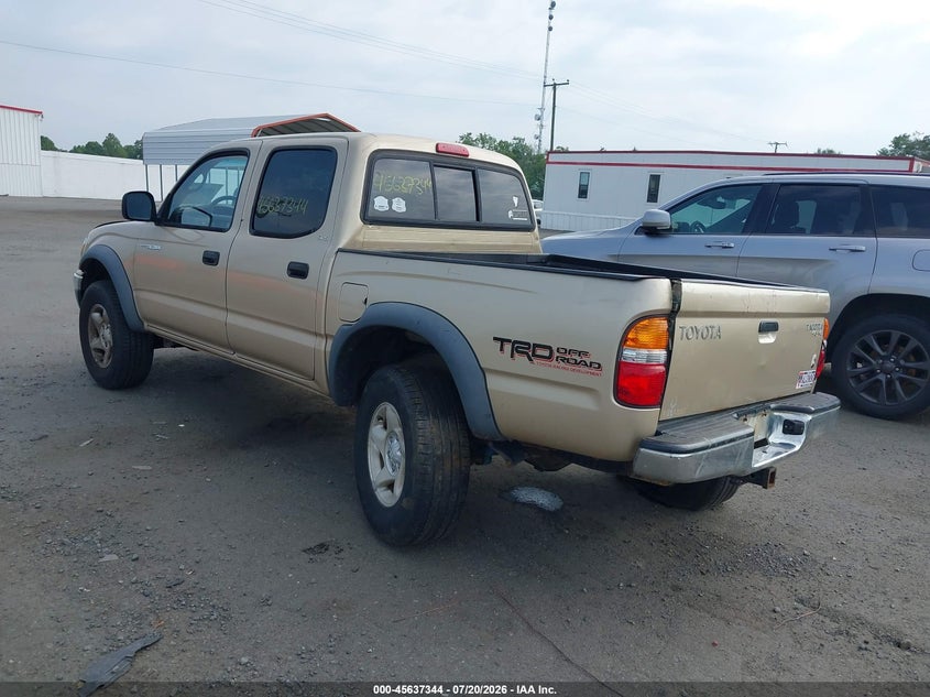 2002 Toyota Tacoma VIN 5TEHN72N82Z043607 IAAI salvage auction — REAR END, Salvage (Virginia), sold $1,900 on 2026-07-31 (photo 3)