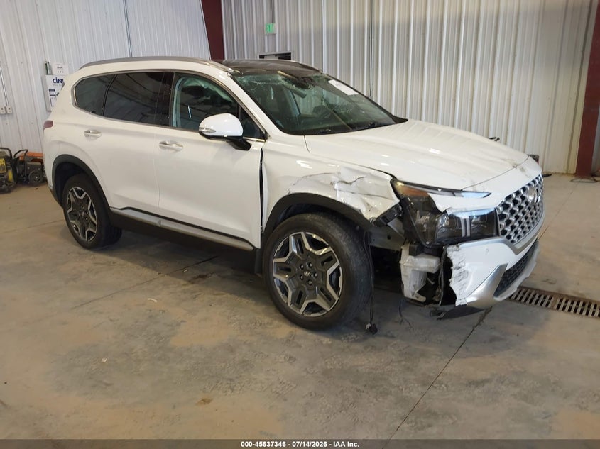 2022 Hyundai Santa fe VIN KM8S5DA14NU053935 — IAAI salvage auction photo