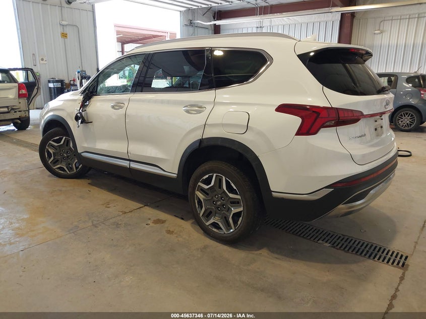 2022 Hyundai Santa fe VIN KM8S5DA14NU053935 IAAI salvage auction — UNKNOWN, Salvage (Utah), sold $7,850 on 2026-08-24 (photo 3)
